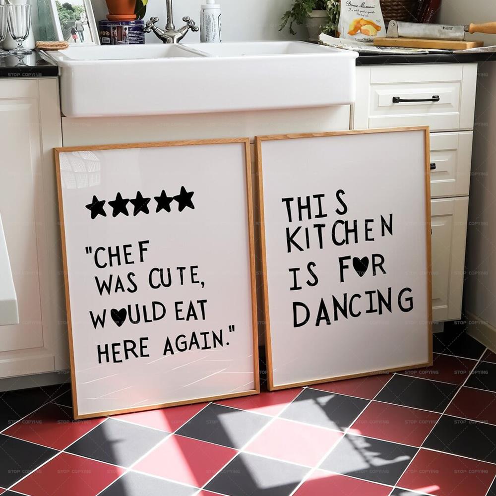 Home Cooking Quotes - Cuore minimalista Chef nero Citazioni motivazionali