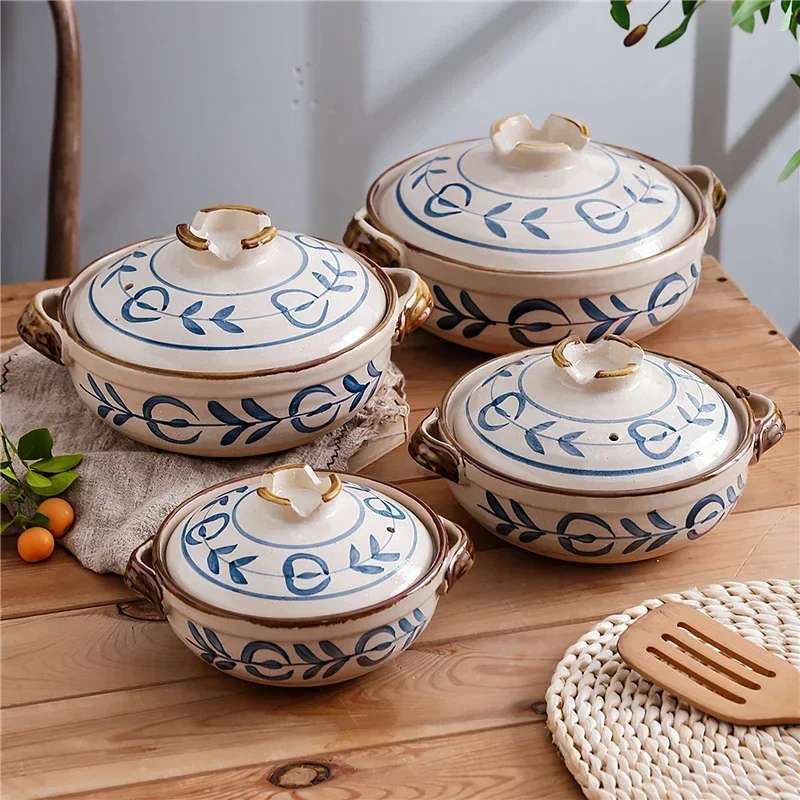Home Cooking Japanese - Casseruola in ceramica Pentola per zuppa