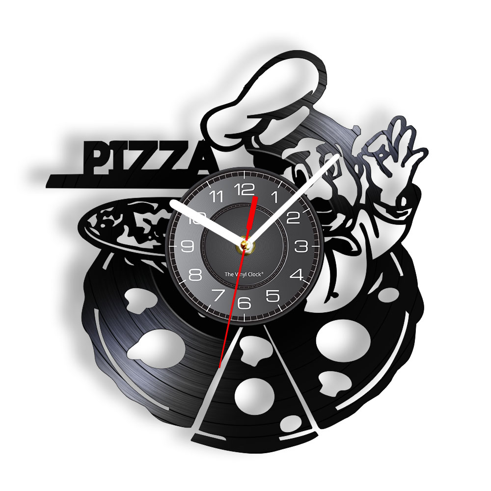 Home Cooking Business - Pizza stile italia orologio da parete