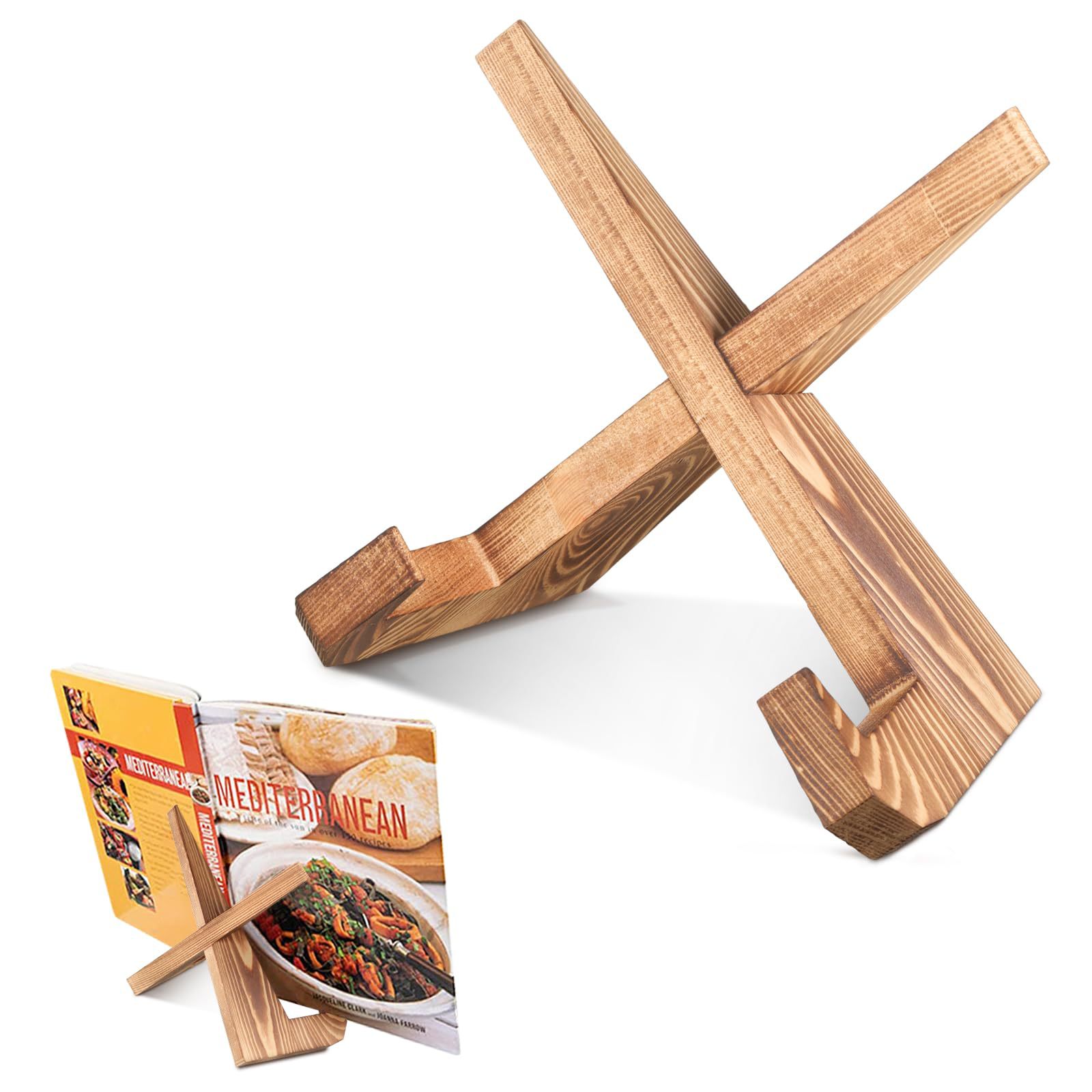 Home Cooking Menu - Supporto in legno per libri di