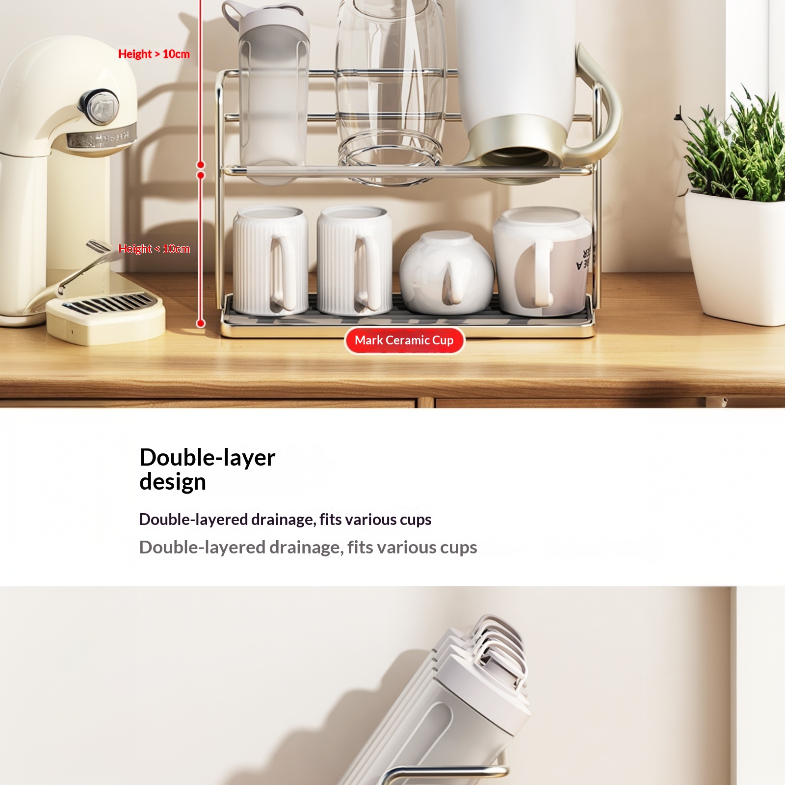 Porta Tazze per Interni, Scaff - Home Cooking Delivery recensione e prezzo