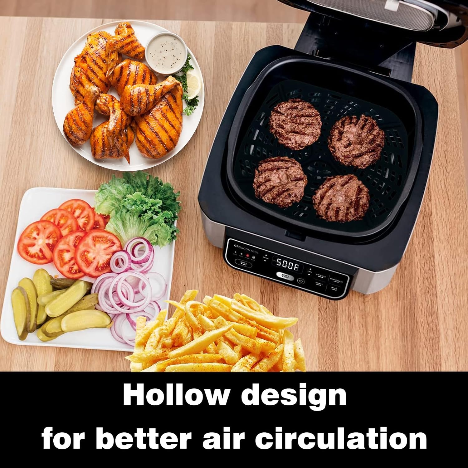 Set di rivestimenti in silicon - Ninja Air Fryer Af300 recensione e prezzo